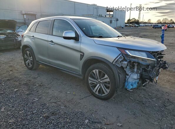 JA4APUAU0MU036028 2021 MITSUBISHI OUTLANDER Silver Delantero derecho