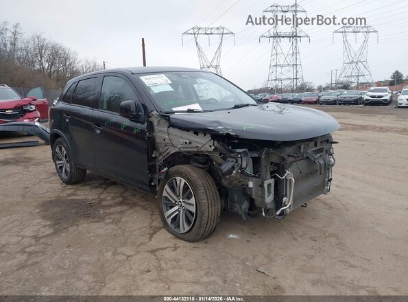 JA4APUAU3NU018544 2022 MITSUBISHI OUTLANDER SPORT Black 