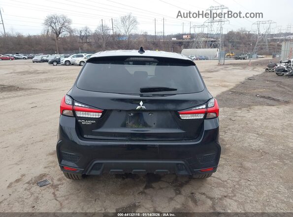 JA4APUAU3NU018544 2022 MITSUBISHI OUTLANDER SPORT Black 