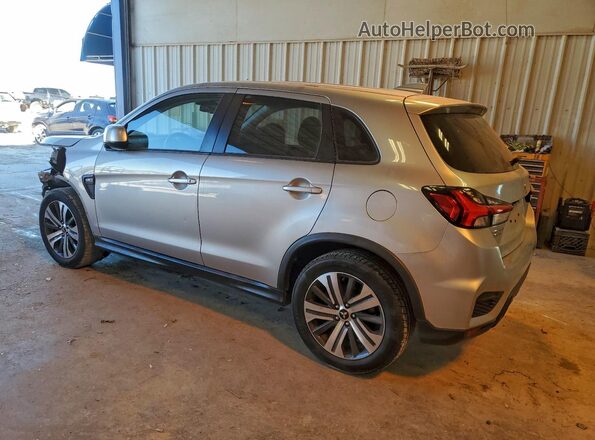 JA4APUAU4MU036713 2021 MITSUBISHI OUTLANDER Silver Trasero izquierdo