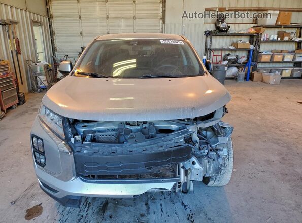 JA4APUAU4MU036713 2021 MITSUBISHI OUTLANDER Silver Vista frontal