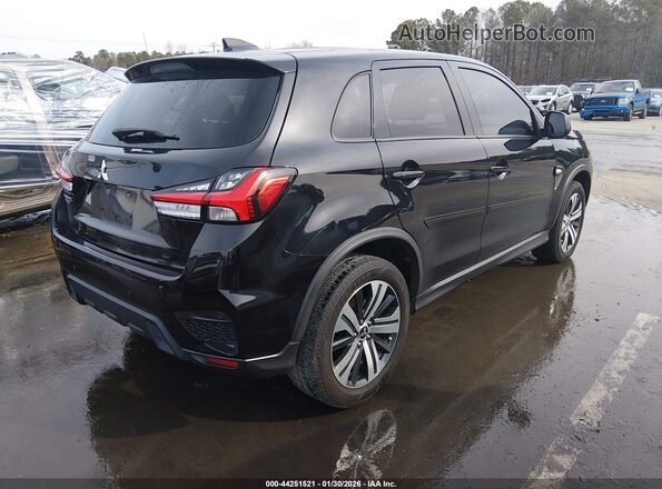 JA4APUAUXMU008611 2021 MITSUBISHI OUTLANDER SPORT Black Задня права чверть