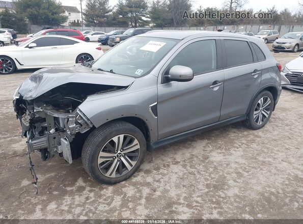 JA4APVAU6NU012128 2022 MITSUBISHI OUTLANDER SPORT Серый Передняя левая четверть