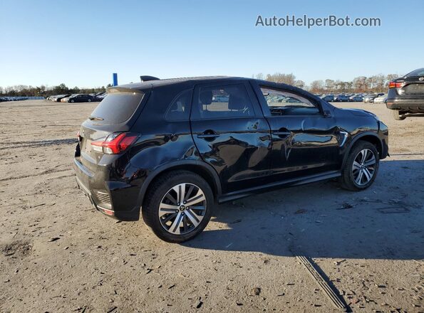 JA4APVAU7NU015670 2022 MITSUBISHI OUTLANDER Черный Задняя правая четверть