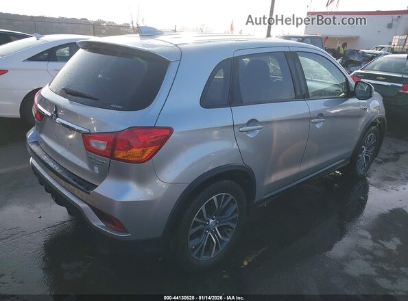 JA4AR3AU5KU013605 2019 MITSUBISHI OUTLANDER SPORT Silver Հետևի աջ