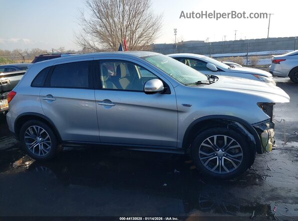 JA4AR3AU5KU013605 2019 MITSUBISHI OUTLANDER SPORT Silver Սալոնի հետևի տեսք