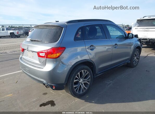 JA4AR4AW4GZ057158 2016 MITSUBISHI OUTLANDER SPORT Silver უკანა მარჯვენა