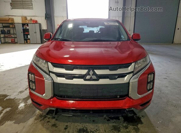 JA4ARUAU4MU036348 2021 MITSUBISHI OUTLANDER Красный Вид спереди