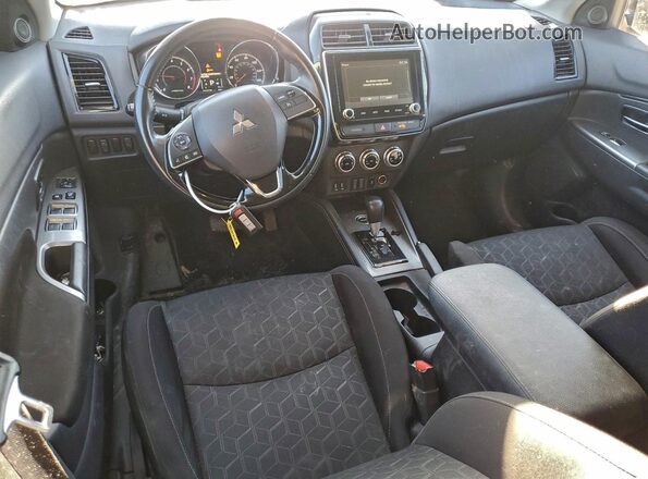JA4ARUAU5MU014486 2021 MITSUBISHI OUTLANDER Black Dashboard view
