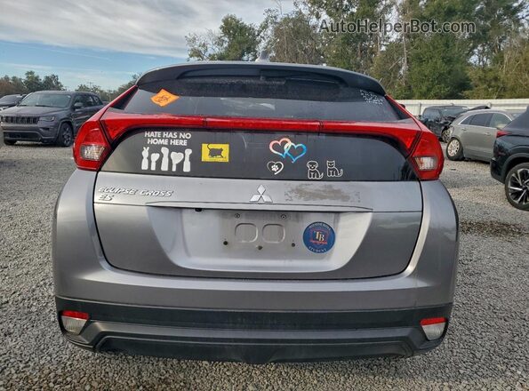JA4AS3AA5LZ022917 2020 MITSUBISHI ECLIPSE Gray Widok z tyłu