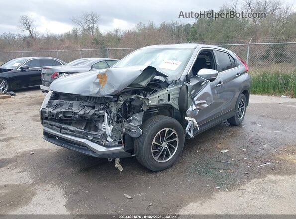 JA4AS3AA8LZ025438 2020 MITSUBISHI ECLIPSE CROSS Silver Vista tres cuartos delantera izquierda