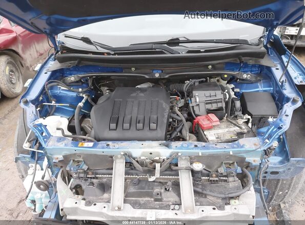 JA4AS4AA4LZ015026 2020 MITSUBISHI ECLIPSE CROSS Blue Vista trasera