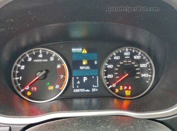JA4ATWAA2PZ050176 2023 MITSUBISHI ECLIPSE Silver Вид щитка приладів