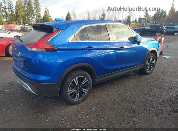 JA4ATWAA3SZ045447 2025 MITSUBISHI ECLIPSE CROSS Blue Задня права чверть