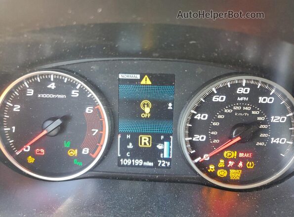 JA4ATWAA9PZ035576 2023 MITSUBISHI ECLIPSE Black Instrument cluster view