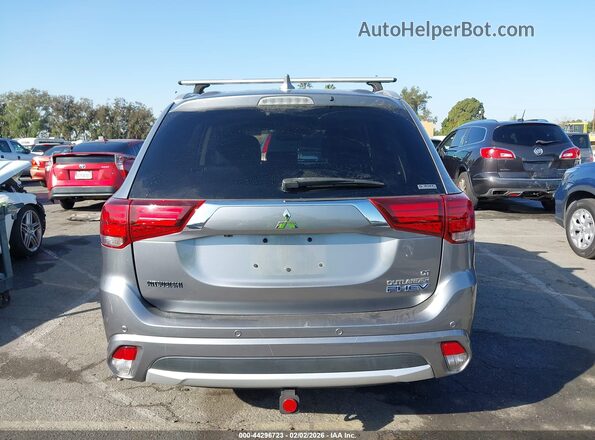 JA4J24A55JZ028982 2018 MITSUBISHI OUTLANDER PHEV Gray 