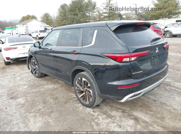 JA4J3UA80NZ084082 2022 MITSUBISHI OUTLANDER Black Trasero izquierdo