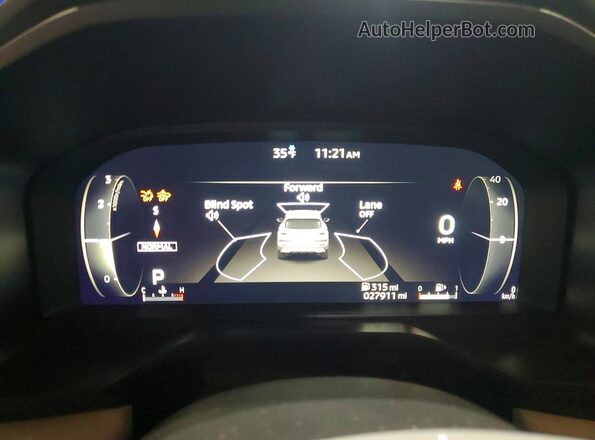 JA4J3WA84SZ021753 2025 MITSUBISHI OUTLANDER White Instrument cluster view