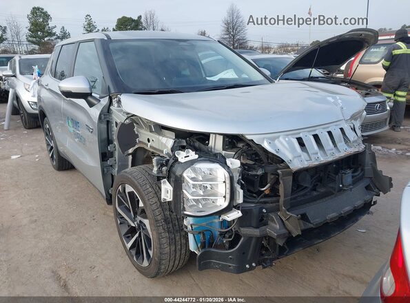 JA4T5UA92PZ033679 2023 MITSUBISHI OUTLANDER PHEV Silver Սալոնի հետևի տեսք