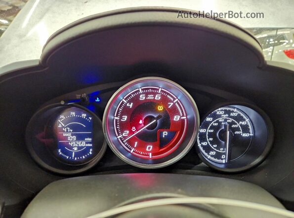 JC1NFAEK0H0113623 2017 FIAT 124 Белый Вид щитка приборов