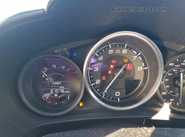 JC1NFAEK0H0124668 2017 FIAT 124 Gray Vista del cuadro de instrumentos