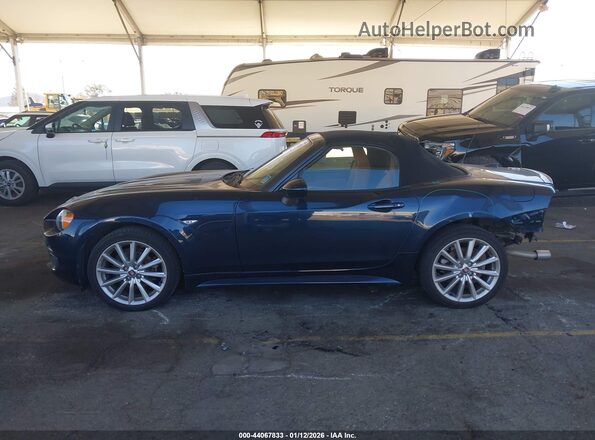 JC1NFAEK0J0140195 2018 FIAT 124 SPIDER Dark Blue Панорамний вид салону 360°