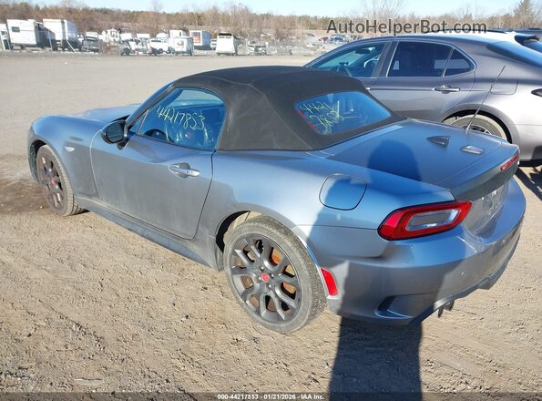 JC1NFAEK2H0118922 2017 FIAT 124 SPIDER Серебряный Задняя левая четверть