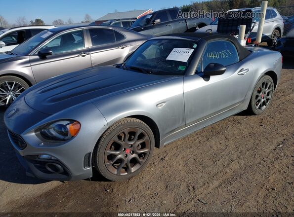 JC1NFAEK2H0118922 2017 FIAT 124 SPIDER Серебряный Передняя левая четверть