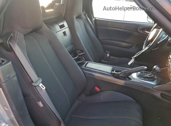 JC1NFAEK7H0102134 2017 FIAT 124 Silver Rear seats view