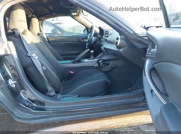 JC1NFAEK9H0124801 2017 FIAT 124 SPIDER Black Vista interior delantera