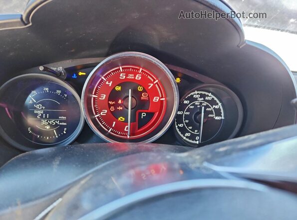 JC1NFAEKXH0125505 2017 FIAT 124 Черный Вид щитка приборов