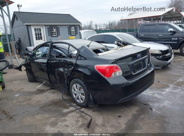 JF1GJAA69GH002545 2016 SUBARU IMPREZA Black Задня ліва чверть