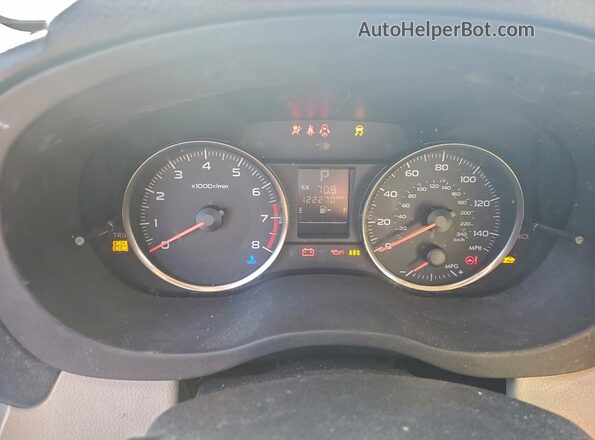 JF1GPAP60GH214563 2016 SUBARU IMPREZA Blue Вид щитка приладів