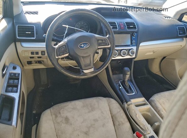 JF1GPAP60GH214563 2016 SUBARU IMPREZA Blue Вид панелі приладів
