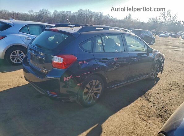 JF1GPAP60GH214563 2016 SUBARU IMPREZA Blue Задня права чверть