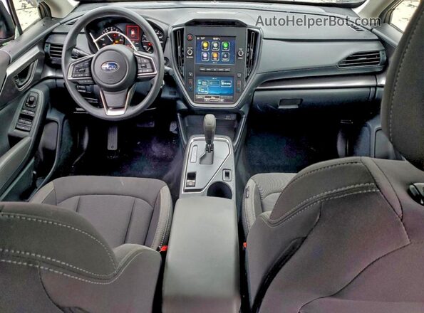 JF1GUABC8S8286688 2025 SUBARU IMPREZA Gray Dashboard view
