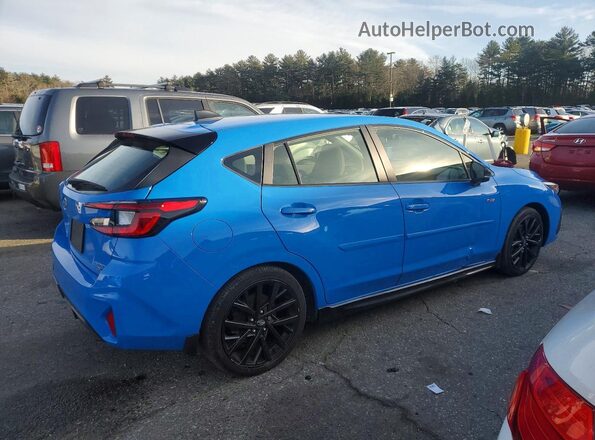 JF1GUHHC6R8294685 2024 SUBARU IMPREZA Синий Задняя правая четверть