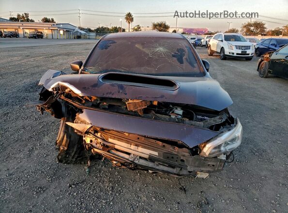 JF1VA1C69J9801036 2018 SUBARU WRX Угольный Вид спереди