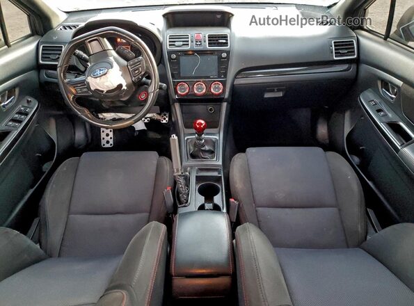 JF1VA1C69J9801036 2018 SUBARU WRX Угольный Вид панели приборов