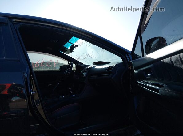 JF1VA2M60J9804122 2018 SUBARU WRX STI Black Front interior view