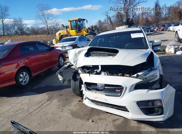 JF1VA2M67H9822739 2017 SUBARU WRX STI White Вид задньої частини салону