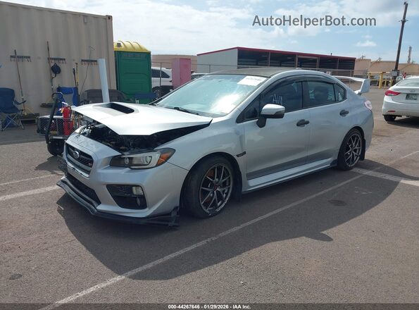 JF1VA2M69G9802281 2016 SUBARU WRX STI Silver Front left