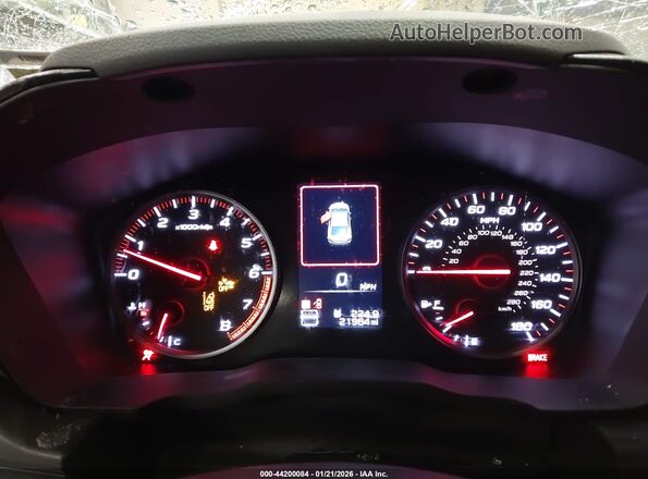 JF1VBAB6XR9801881 2024 SUBARU WRX Silver Widok tylnych siedzeń