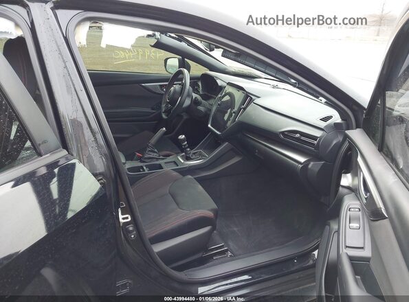 JF1VBAF60N9020128 2022 SUBARU WRX Черный Вид салона спереди