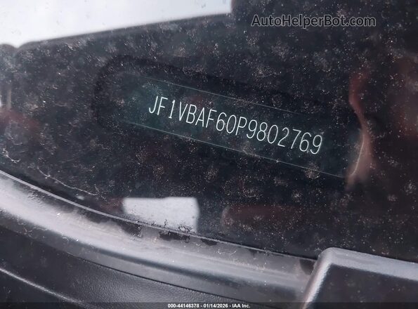 JF1VBAF60P9802769 2023 SUBARU WRX Черный Вид подкапотного пространства