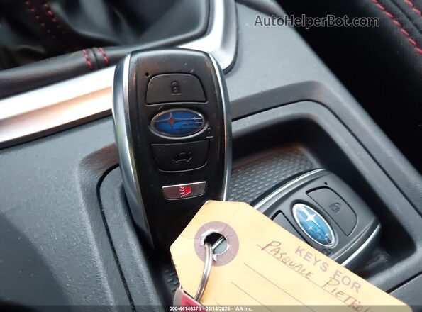 JF1VBAF60P9802769 2023 SUBARU WRX Черный Вид панели приборов