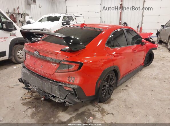 JF1VBAF64N9021573 2022 SUBARU WRX Red წინა ხედი