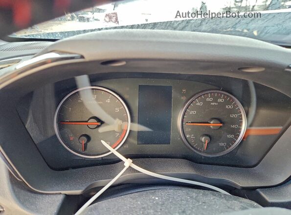 JF1VBAF64P9816772 2023 SUBARU WRX Black Вид щитка приладів