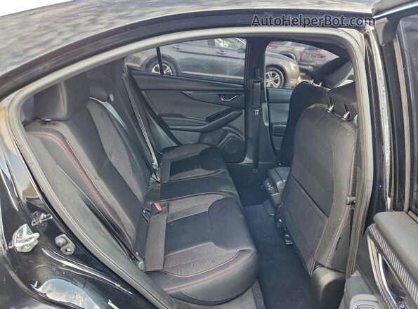 JF1VBAF64P9816772 2023 SUBARU WRX Black Вид задніх сидінь