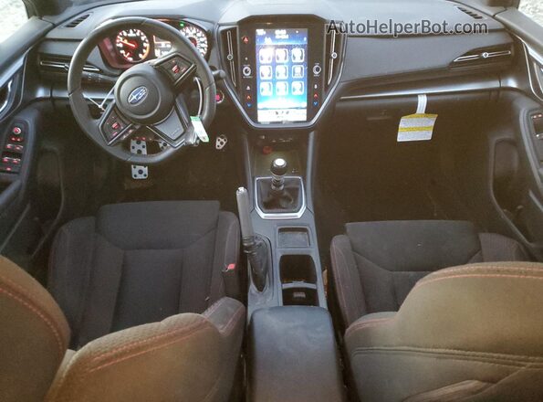 JF1VBAF67P9812148 2023 SUBARU WRX Серебряный Вид панели приборов